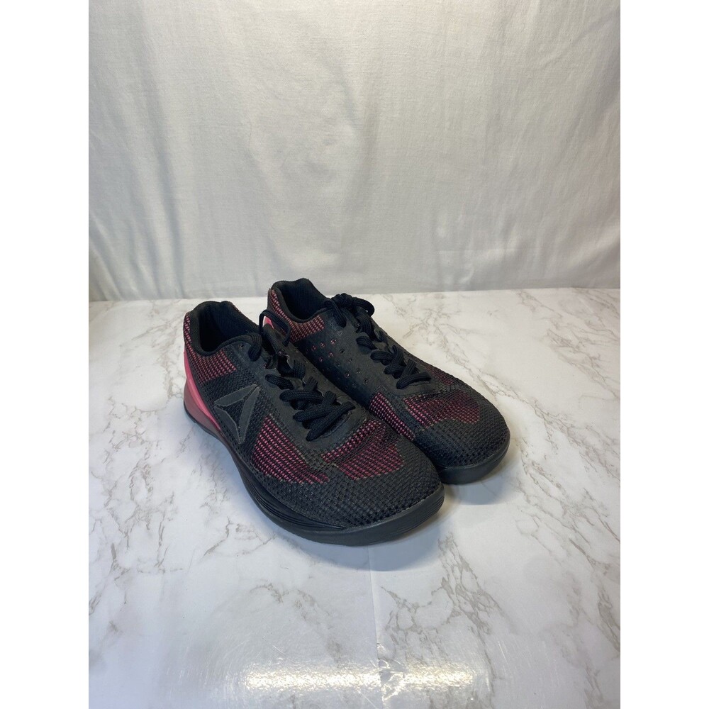 Reebok Women's Size 8 CrossFit Comfort Athletic Shoes Nano 7 Pink Black